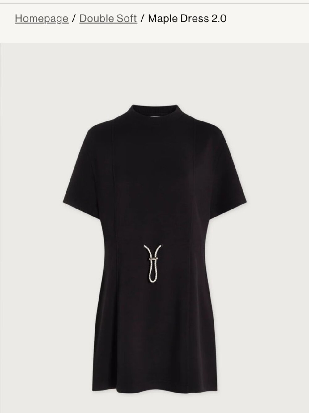 EUC Varley 2.0 The Maple dress - Size small - Black - Picture 4 of 12